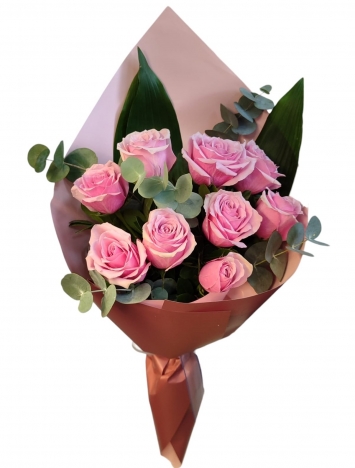 Pink Rose Bouquet